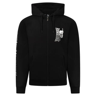 100% Hardcore Hooded Zipper Silver