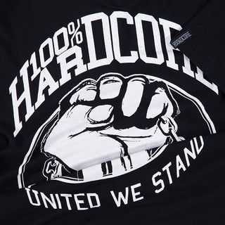 100% Hardcore T-shirt United We Stand Zwart