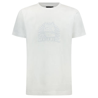 100% Hardcore T-shirt *Dog-1* White on White