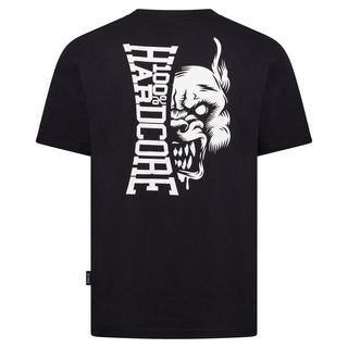 100% Hardcore T-shirt Essential Zwart