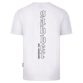 100% Hardcore T-shirt Gabber Vertical White