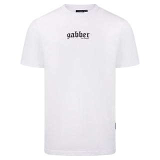 100% Hardcore T-shirt Gabber Vertical White