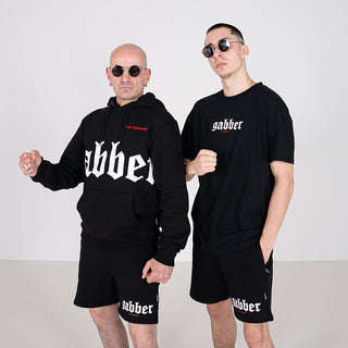 100% Hardcore T-shirt Gabber Big Black