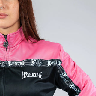 100% Hardcore Training Jacket Classic Black / Pink