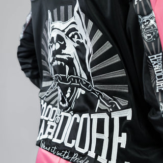 100% Hardcore Training Jacket Classic Black / Pink