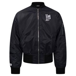 100% Hardcore Bomberjacket Vertical Black