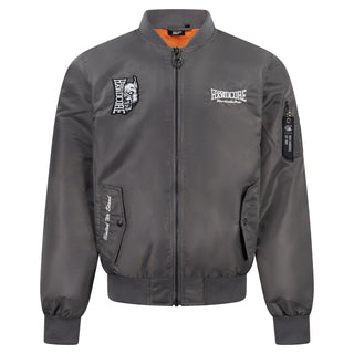 100% Hardcore Bomberjacket Branded Rage Graphite