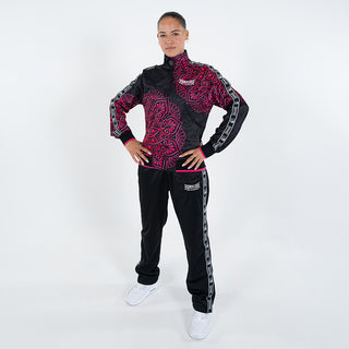 100% Hardcore Dames Trainingsjack Mandala Roze