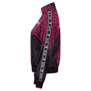 100% Hardcore Dames Trainingsjack Mandala Roze