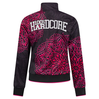 100% Hardcore Dames Trainingsjack Mandala Roze