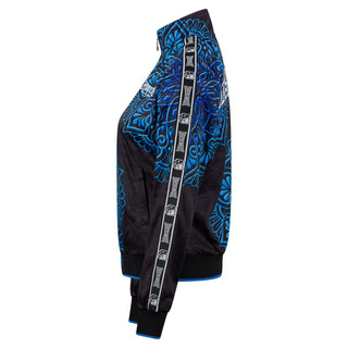 100% Hardcore Dames Trainingsjack Mandala Blauw