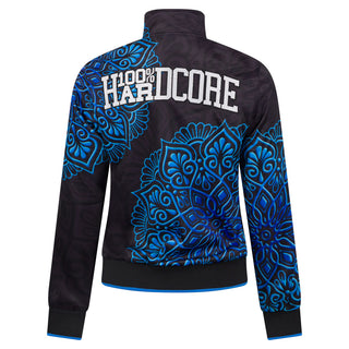 100% Hardcore Dames Trainingsjack Mandala Blauw