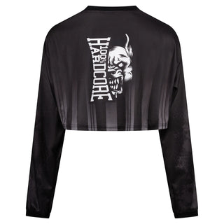 Camiseta de Fútbol Cropped de Manga Larga 100% Hardcore