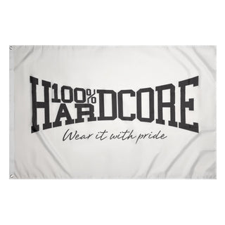 100% Hardcore Flag Wear It White