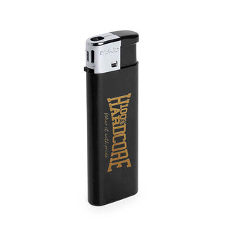 100% Hardcore Lighter Golden Essential Logo