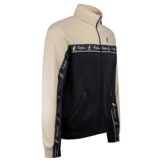 Australian Duo Training Jacket With Taping Black | Sand