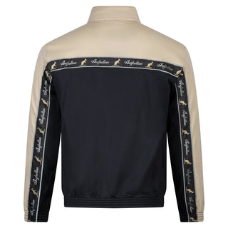 Australian Duo Training Jacket With Taping Black | Sand