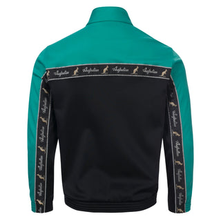 Australian Duo Training Jacket With Taping Black | Mint Green