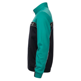 Australian Duo Training Jacket With Taping Black | Mint Green