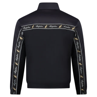 Australian Duo Training Jacket With Taping Black | Dark Antracite