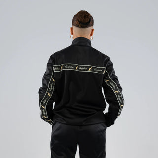 Australian Duo Training Jacket With Taping Black | Dark Antracite