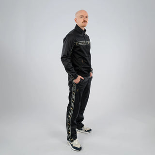 Australian Duo Training Jacket With Taping Black | Dark Antracite