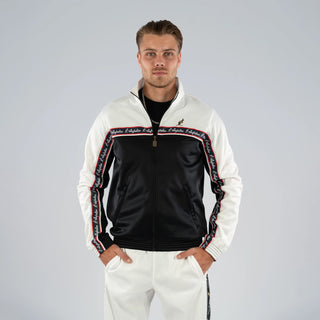 Australian Duo Training Jacket With Tri-Color Taping Black | White