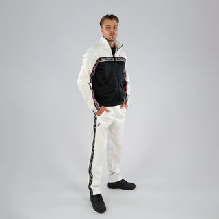 Australian Duo Training Jacket With Tri-Color Taping Black | White