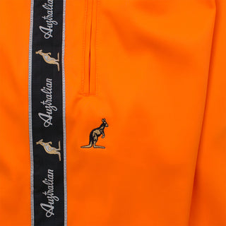 Australian trainingsshorts met taping oranje