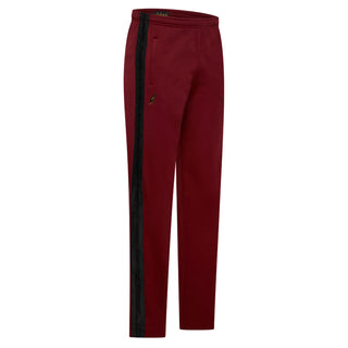 Australian Acetate Trainingsuit With Shadow Taping Black | Bordeaux Red