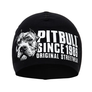 Pit Bull West Coast Beanie Blood Dog Black