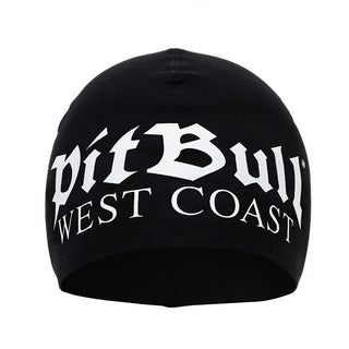 Pit Bull West Coast Beanie Old Logo Black