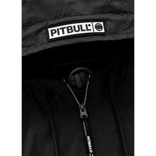 Pit Bull West Coast Windbreaker Jas Athletic Logo Zwart