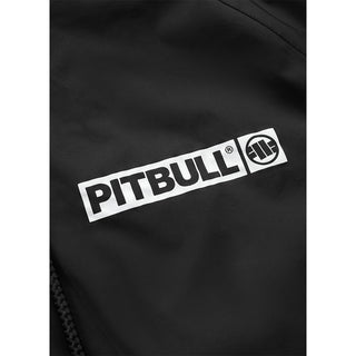 Pit Bull West Coast Windbreaker Jas Athletic Logo Zwart