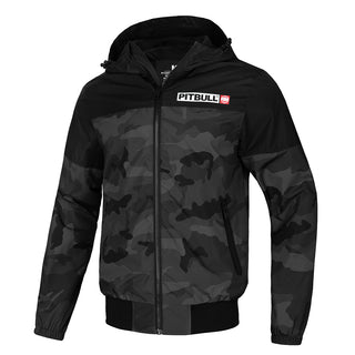 Pit Bull West Coast Windbreaker Jacket Horizon Black Camo