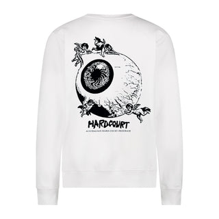 Australian Hard Court Crewneck Eye White