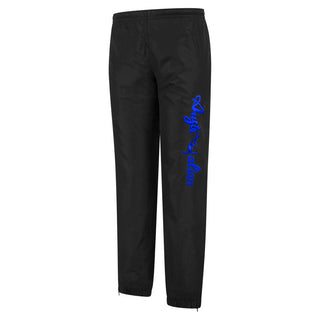 Australian zwarte trainingsbroek met blauw logo