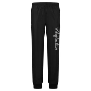 Australian zwarte trainingsbroek met grijs logo