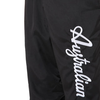 Pantalón de entrenamiento Australian negro Archive Smash Logo blanco