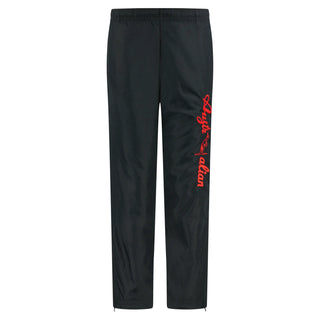Australian Black Training Pants Red Logo