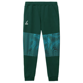 Australian Hard Court Jogging Pants Cyber Insert Green