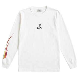 Australian Longsleeve Flame White