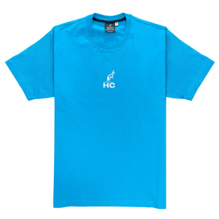 Camiseta australian de pista dura con costuras azules