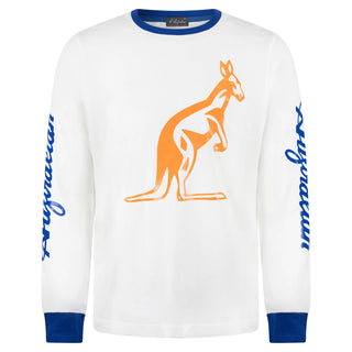 Australian Longsleeve White / Blue