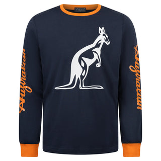 Australian Longsleeve Navy / Orange