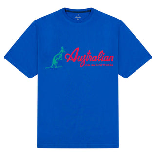 Australian T-Shirt Blue Logo Classic