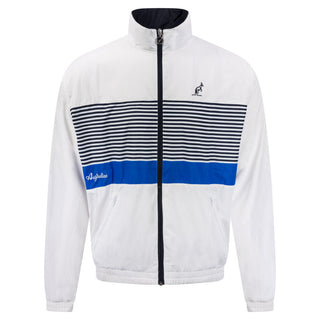 Australian Oldschool Training Jacket Libero Tennis White/Blue