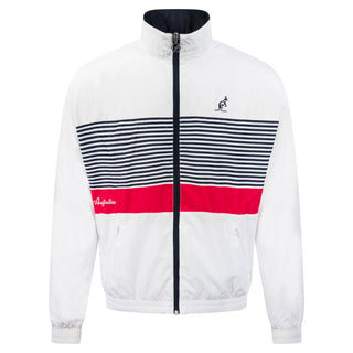 Australian Oldschool Training Jacket Libero Tennis White/Red