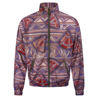 Australian Oldschool Training Jacket Geometric Slice