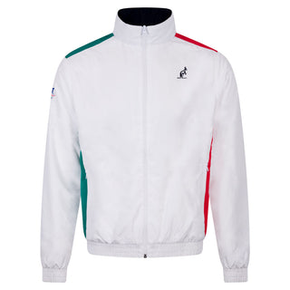 Australian Oldschool Training Jacket Italian White